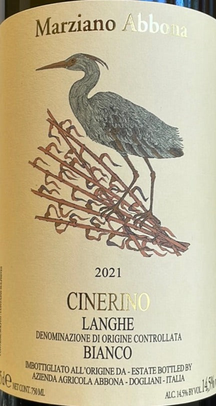 Marziano Abbona 'Cinerino' - Langhe Bianco