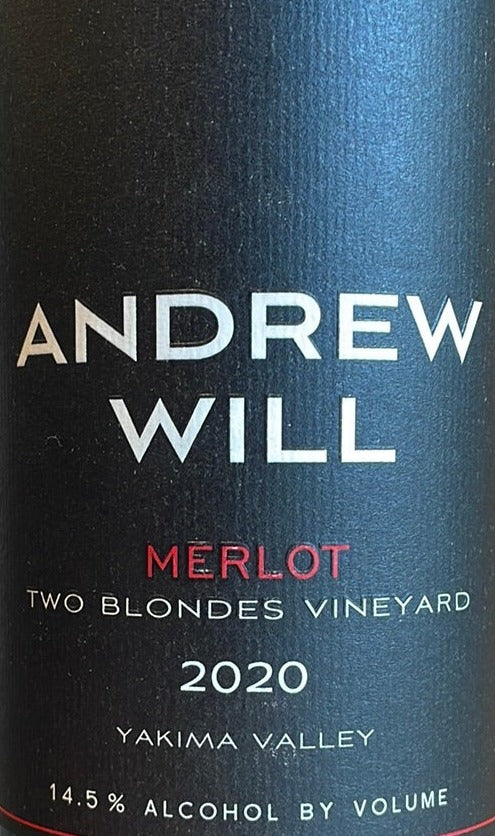 Andrew Will 'Two Blondes' Merlot