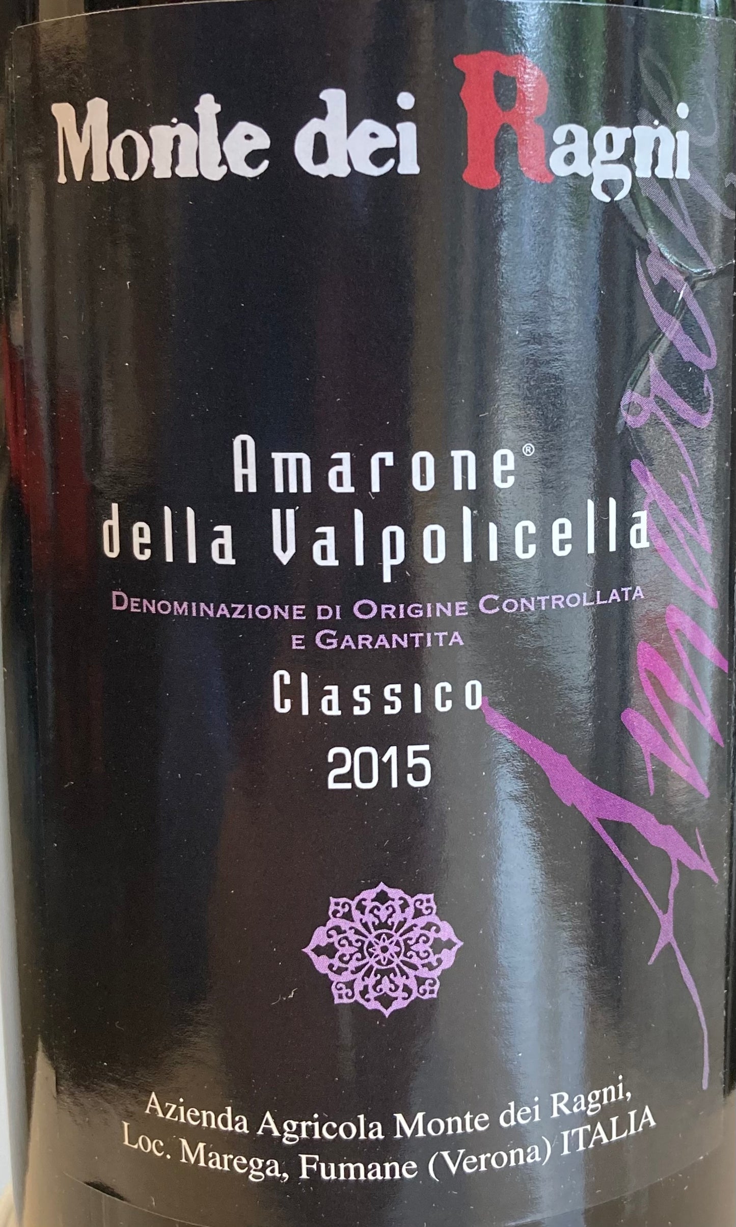 Monte dei Ragni - Amarone della Valpolicella Classico
