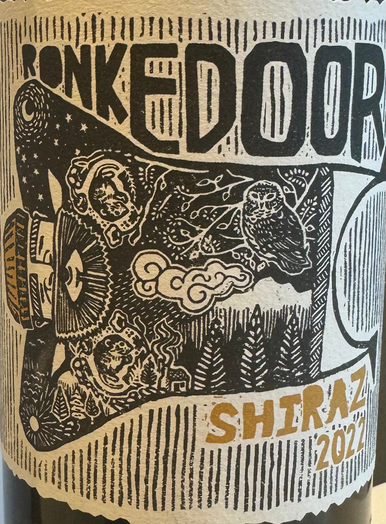 De Kleine Wijn Koop 'Ronkedoor' Shiraz