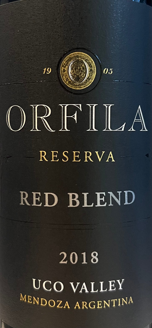 Orfila 'Reserva' - Red Blend