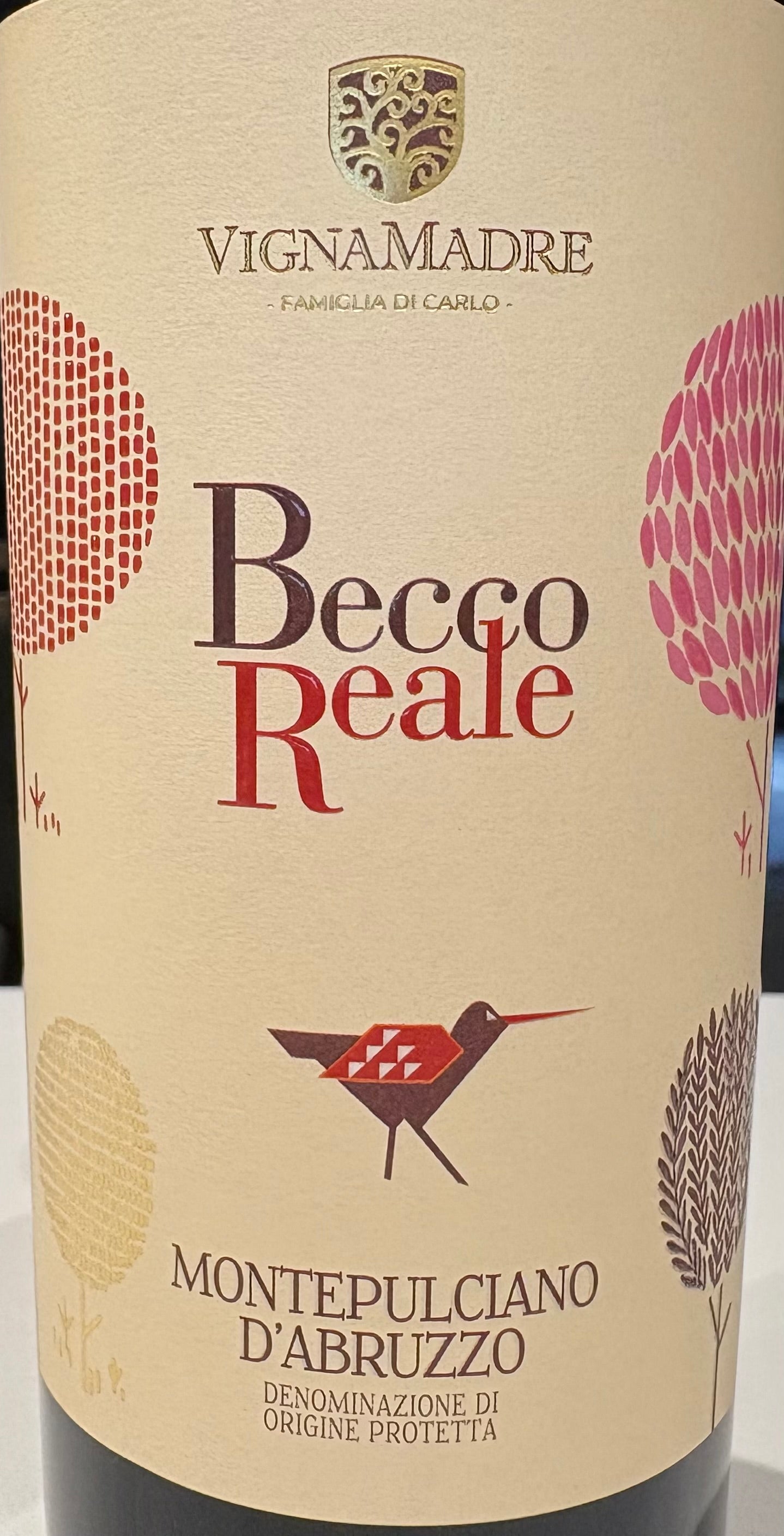 Vigna Madre 'Becco Reale' - Montepulciano d'Abruzzo