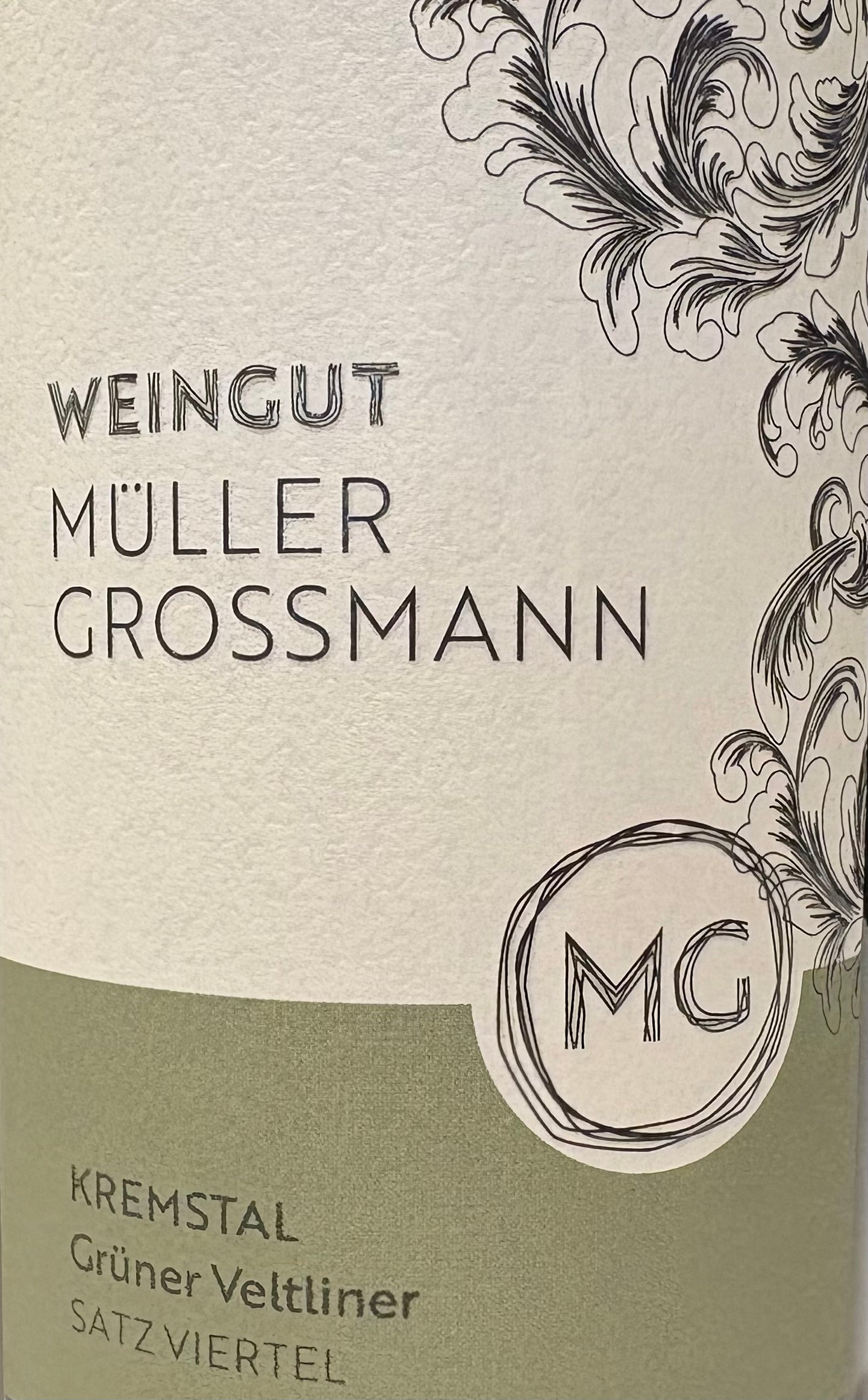 Muller-Grossmann - Gruner Veltliner