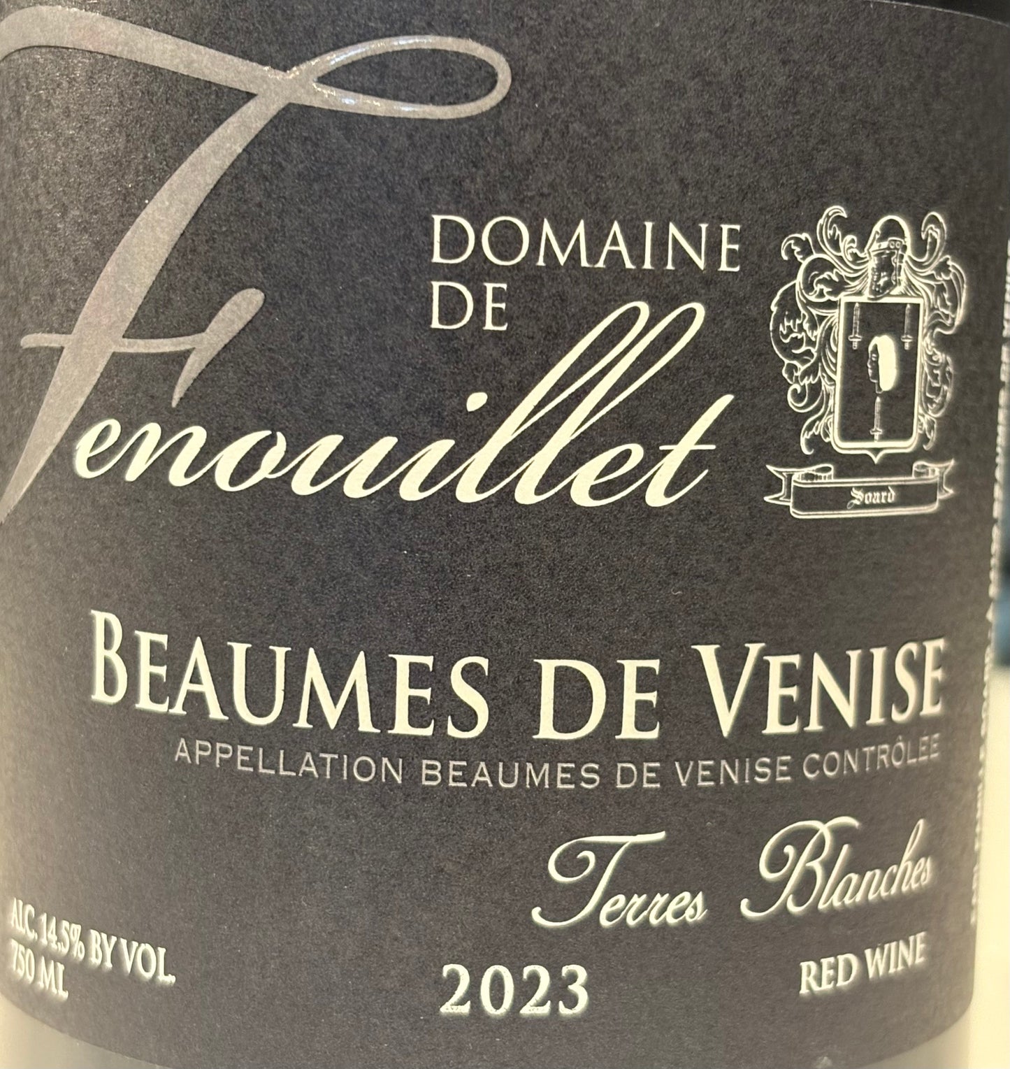 Domaine de Fenouillet-'Terres Blanches'- Beaumes de Venise