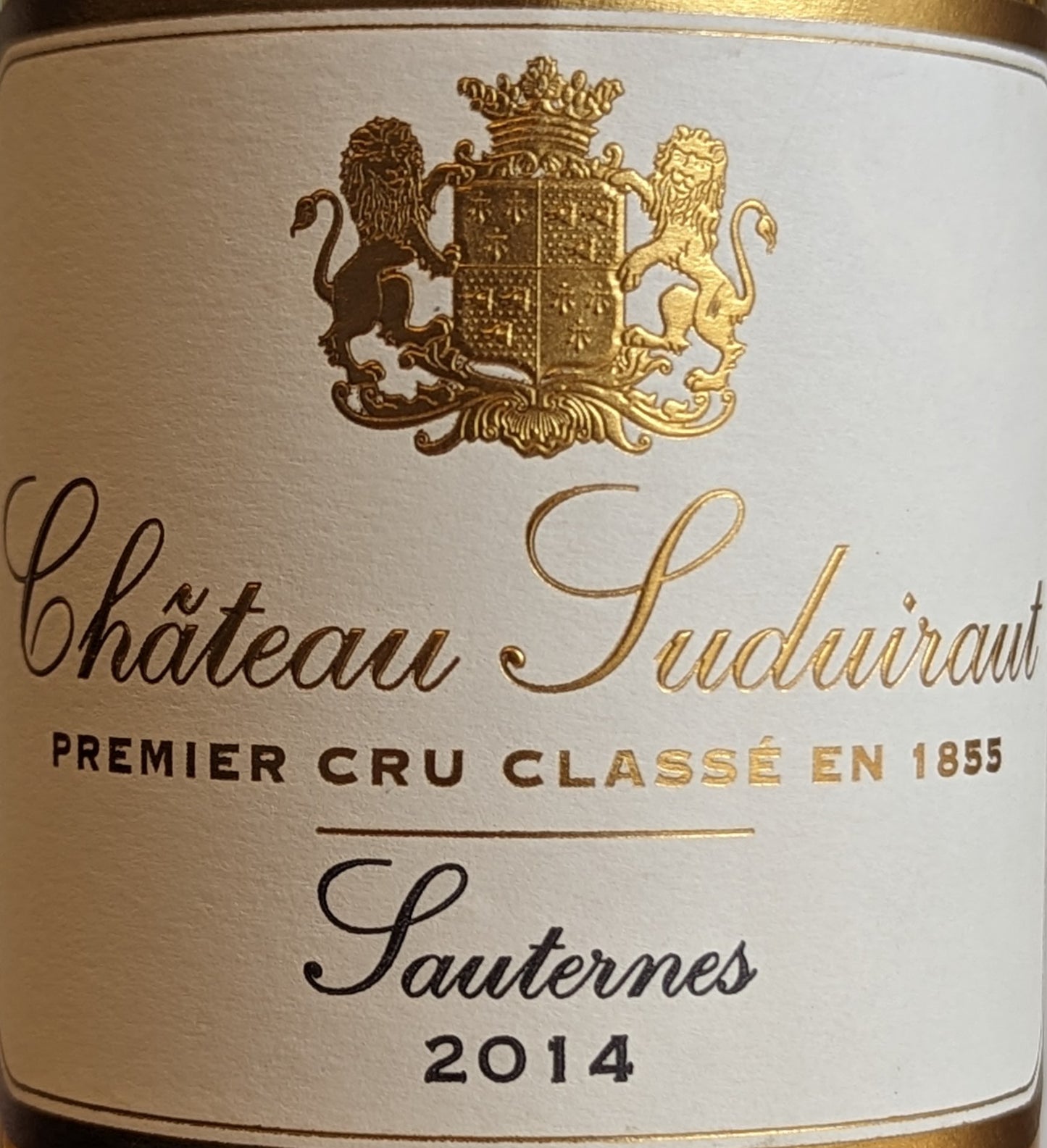 Chateau Suduiraut - Premier Cru - Sauternes - 2014