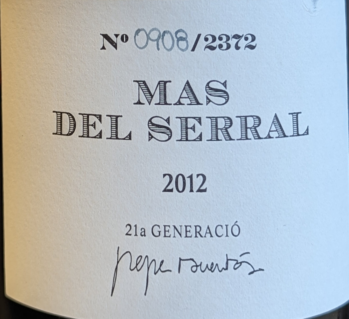 Raventos i Blanc 'Mas del Serral' - 2013