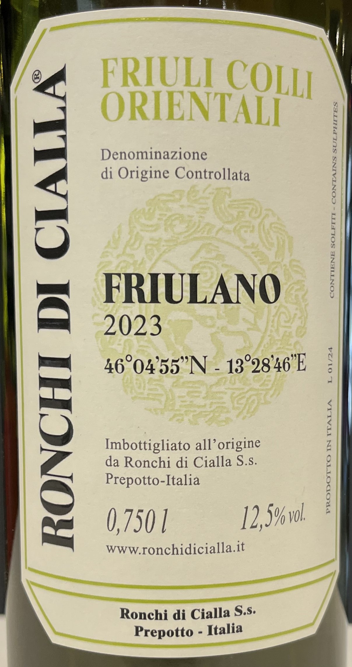 Ronchi di Cialla - Friulano