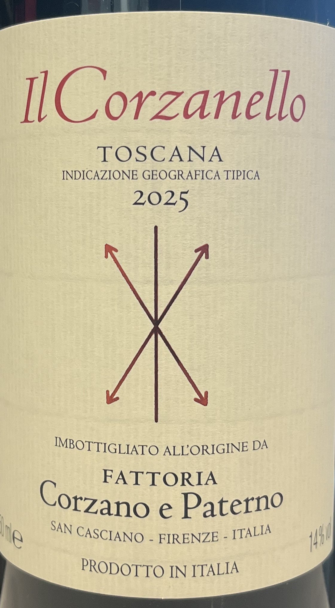 Corzano e Paterno - 'Il Corzanello Rosso' - Toscano IGT – The Wine