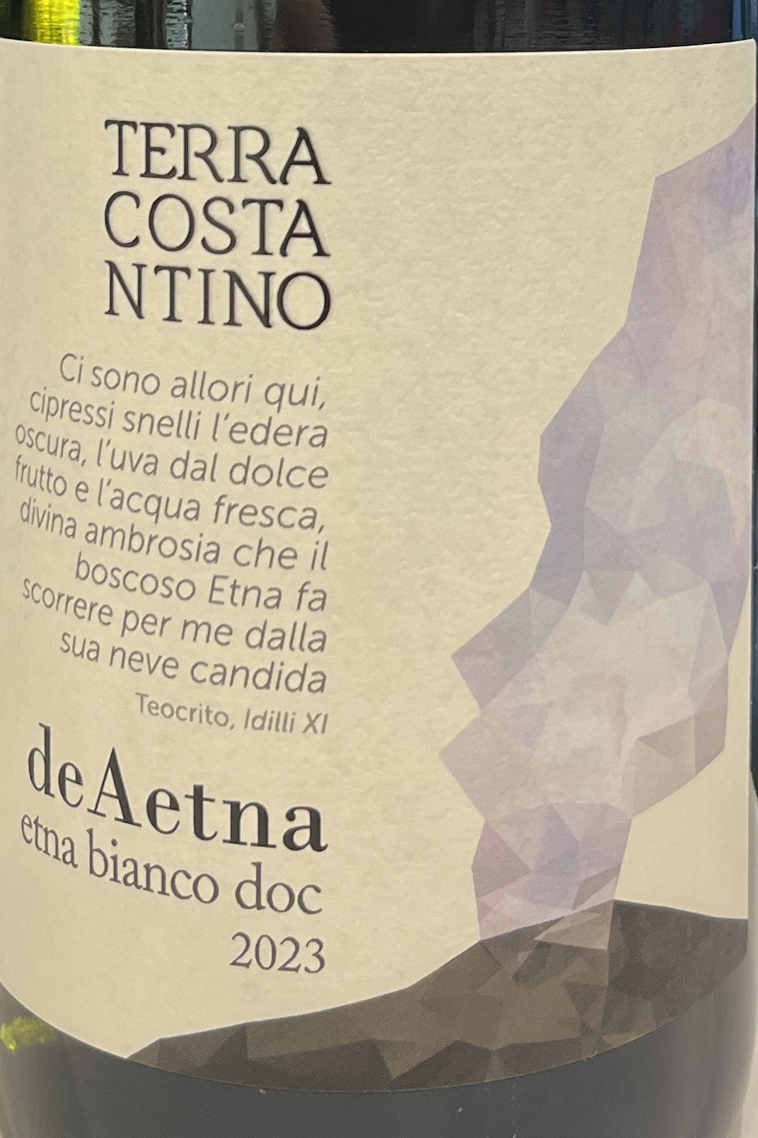 Terra Costantino 'de Aetna' - White Blend