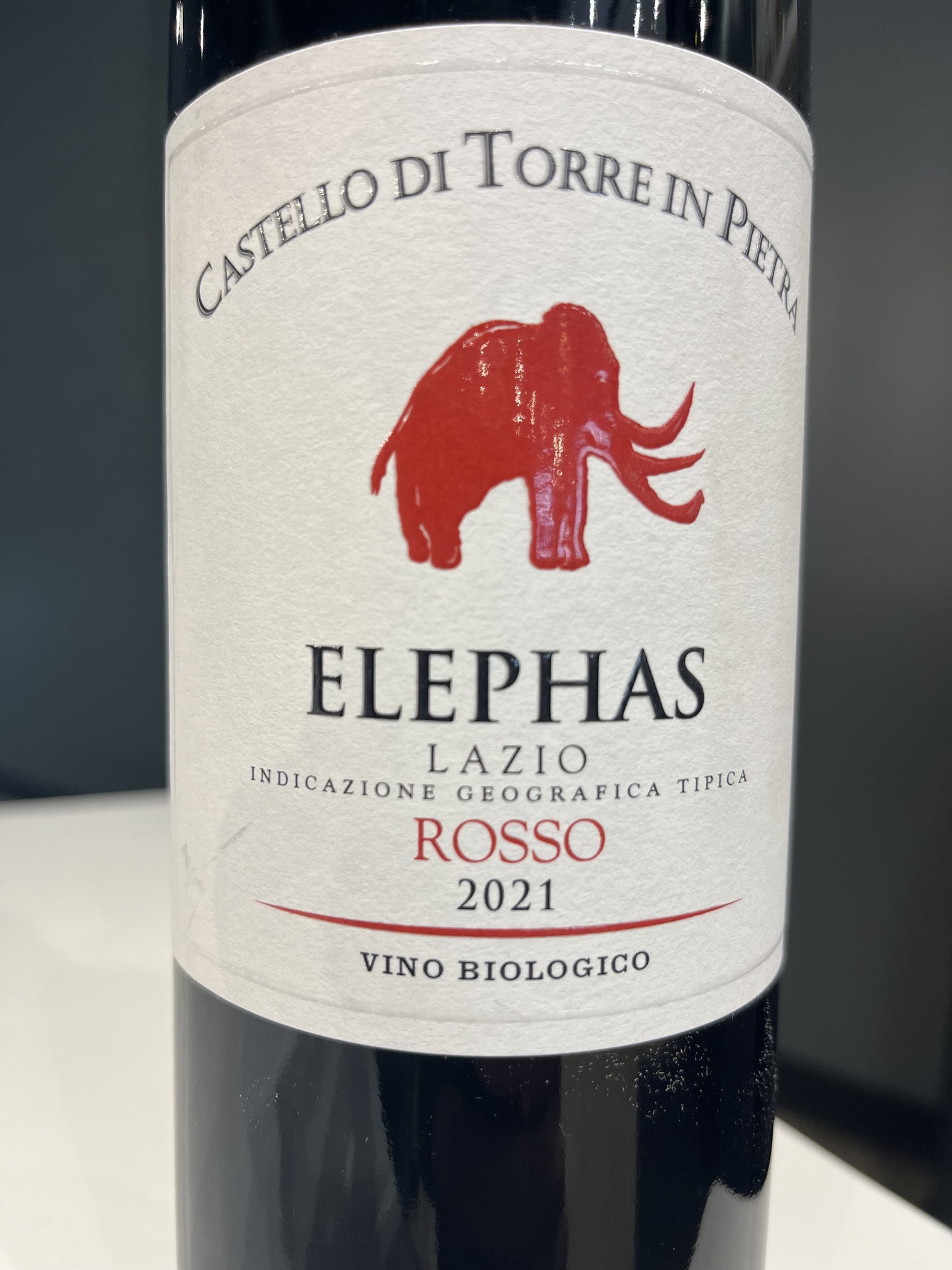 Castello di Torre in Pietra 'Elephas' - Rosso