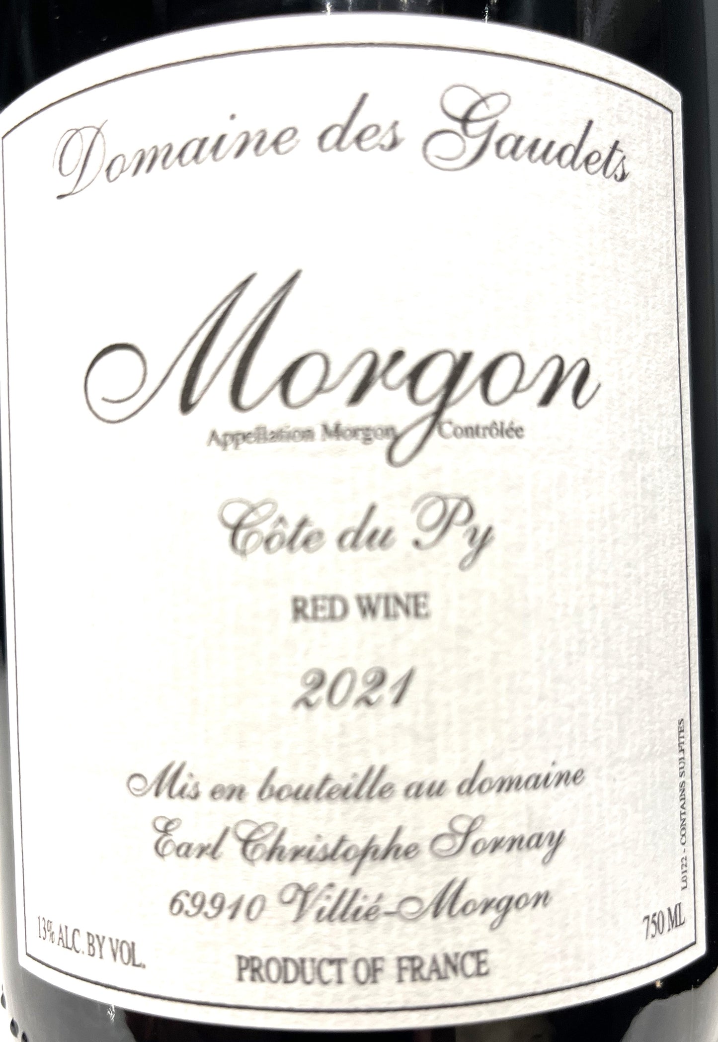 Domaine des Gaudets ' Cote du Py' - Morgon - Gamay