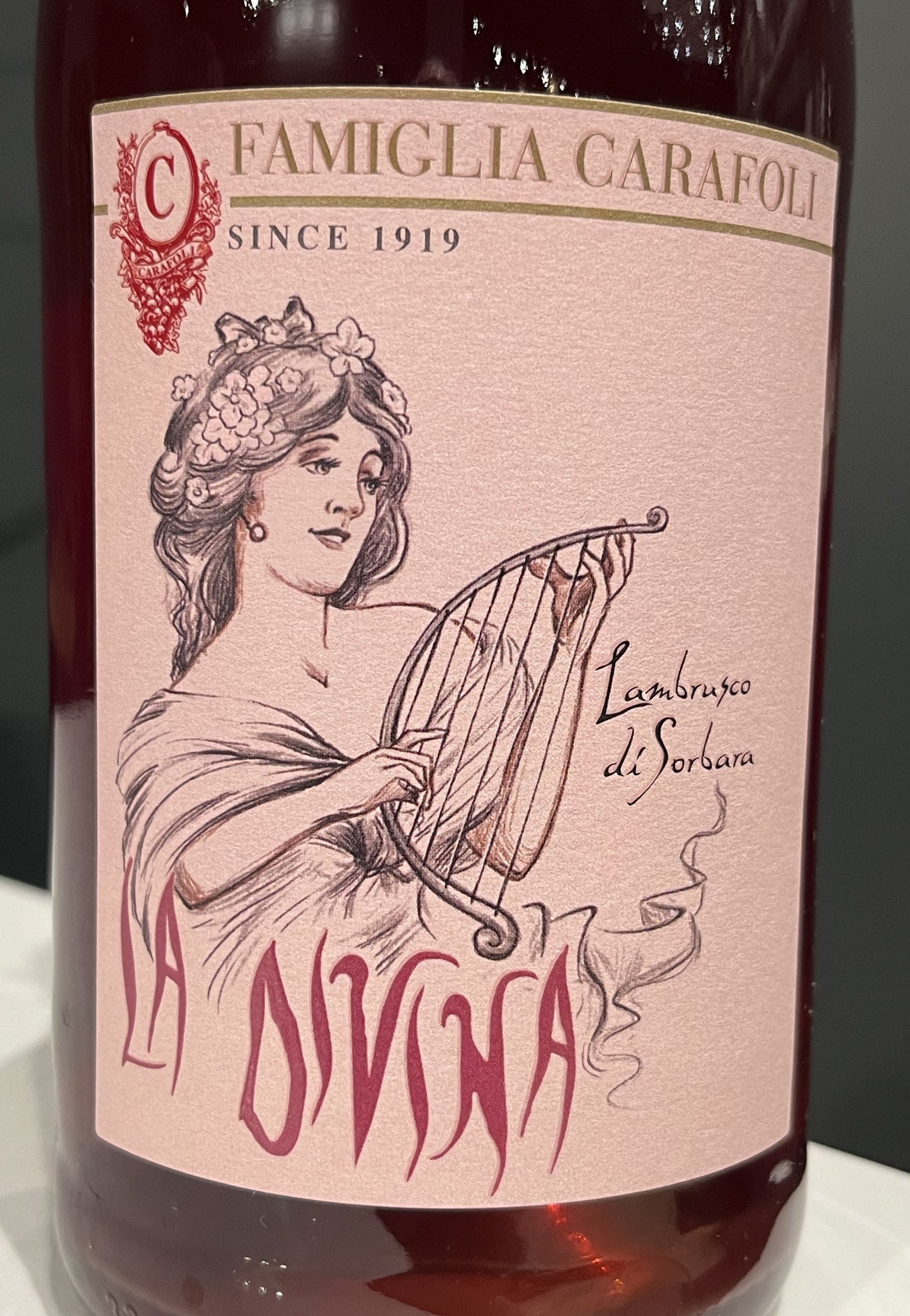 Carafoli 'La Divina' Lambrusco di Sorbara