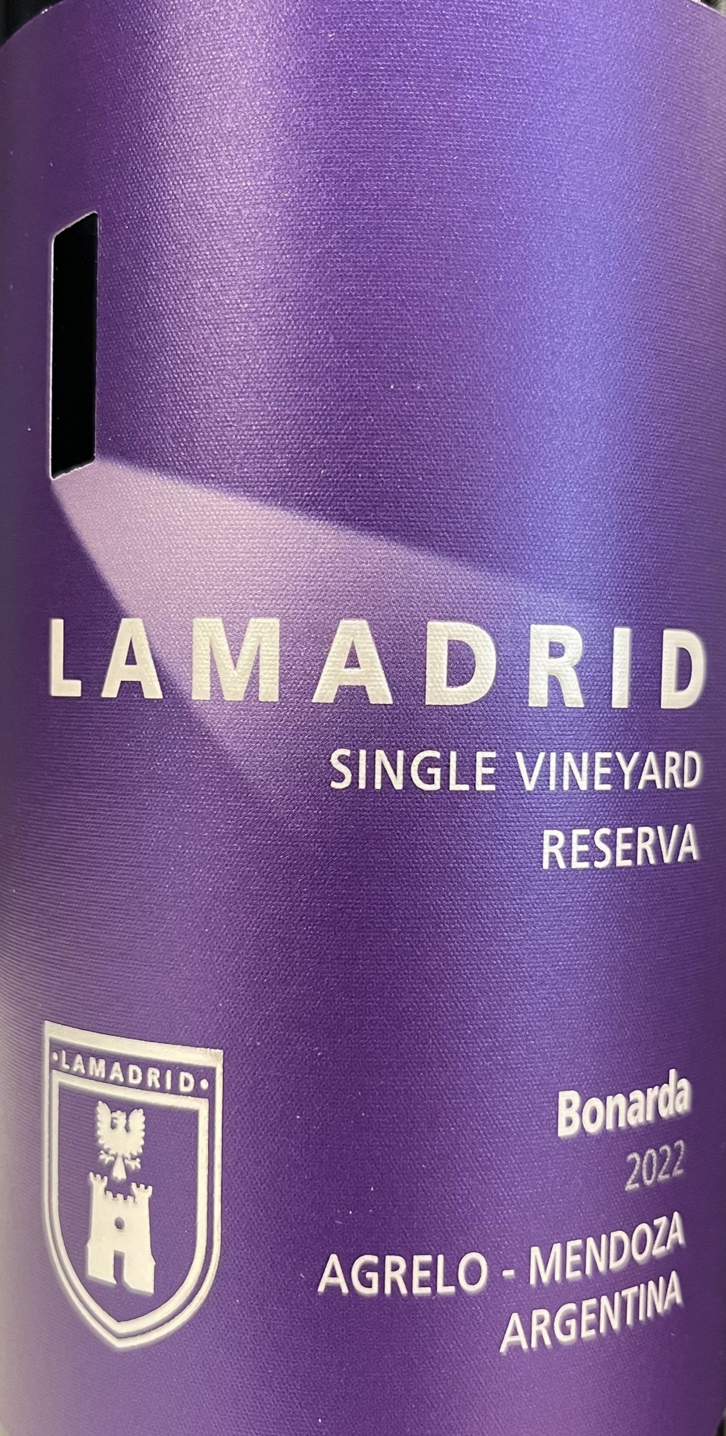 Lamadrid 'Single Vineyard Reserva' - Bonarda