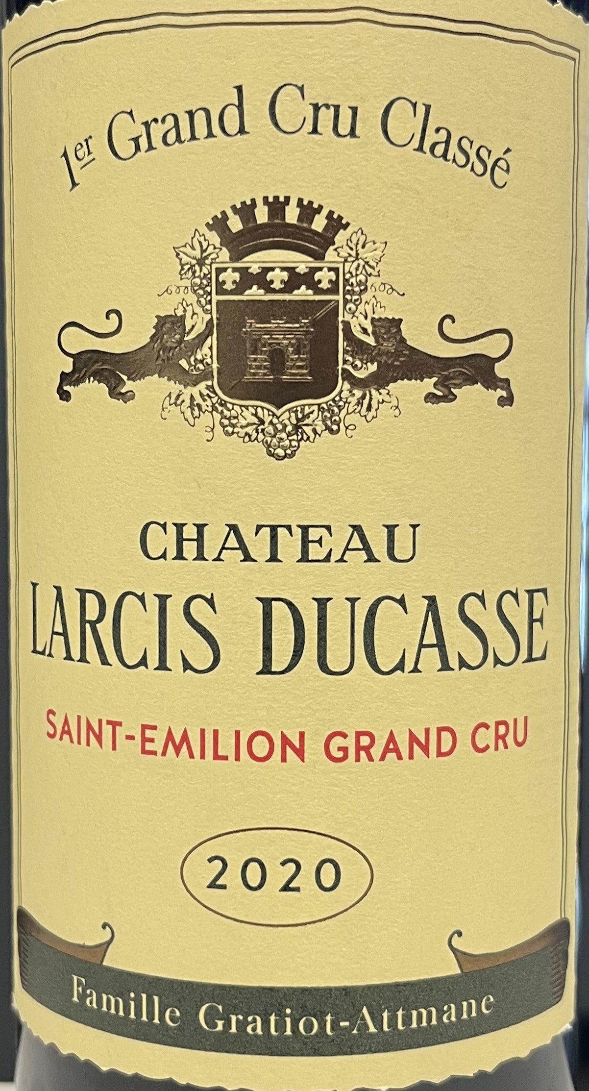Chateau Larcis Ducasse - Saint Emilion Grand Cru 2020