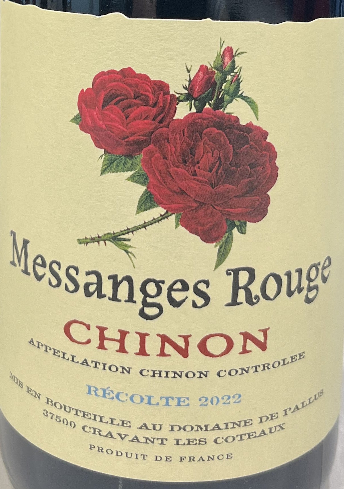 Domaine de Pallus- 'Messanges Rouge'- Cabernet Franc