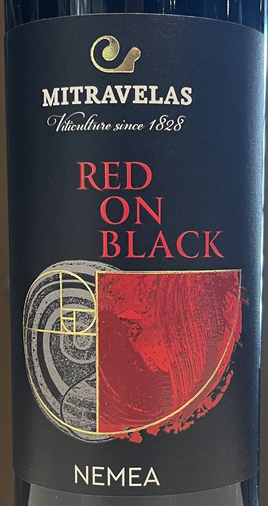 Mitravelas 'Red on Black' - Agiorgitiko
