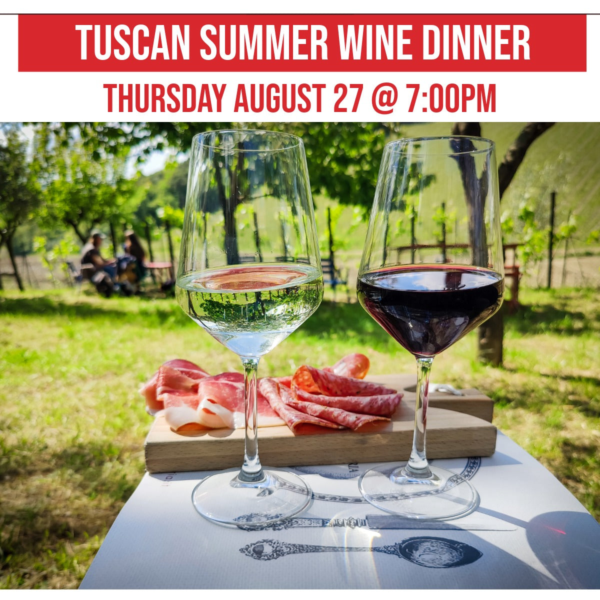 Tuscan Summer Wine Dinner