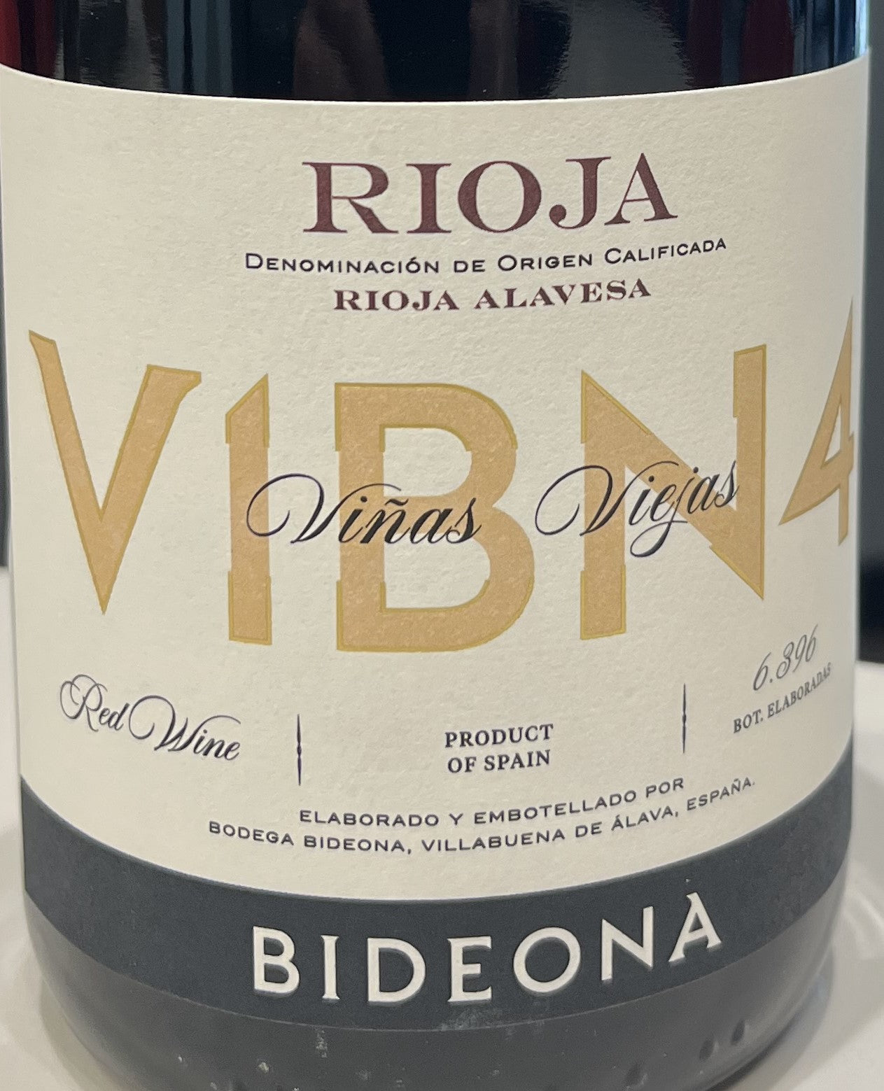 Bideona 'VillaBuena V1BN4' - Tempranillo