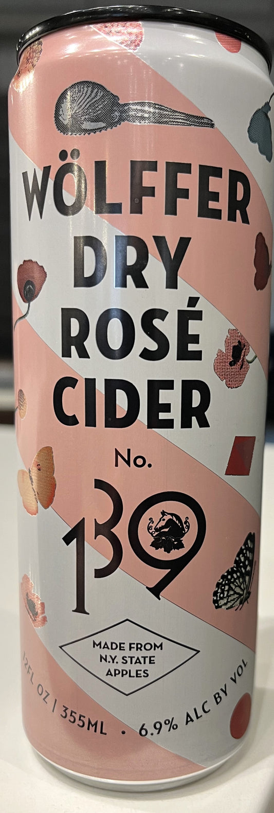 Wolffer  Dry Rose Cider  4pk Cans