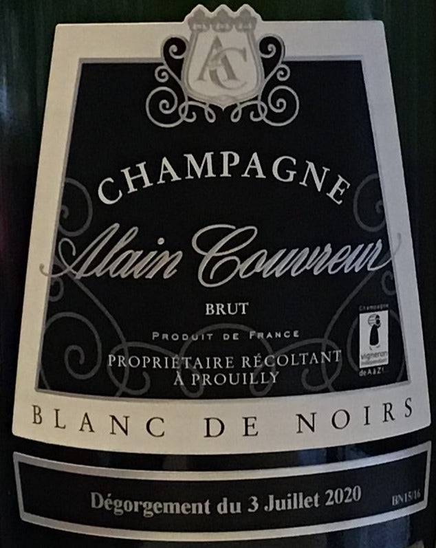 Alain Couvreur - Blanc de Noirs - Brut Champagne