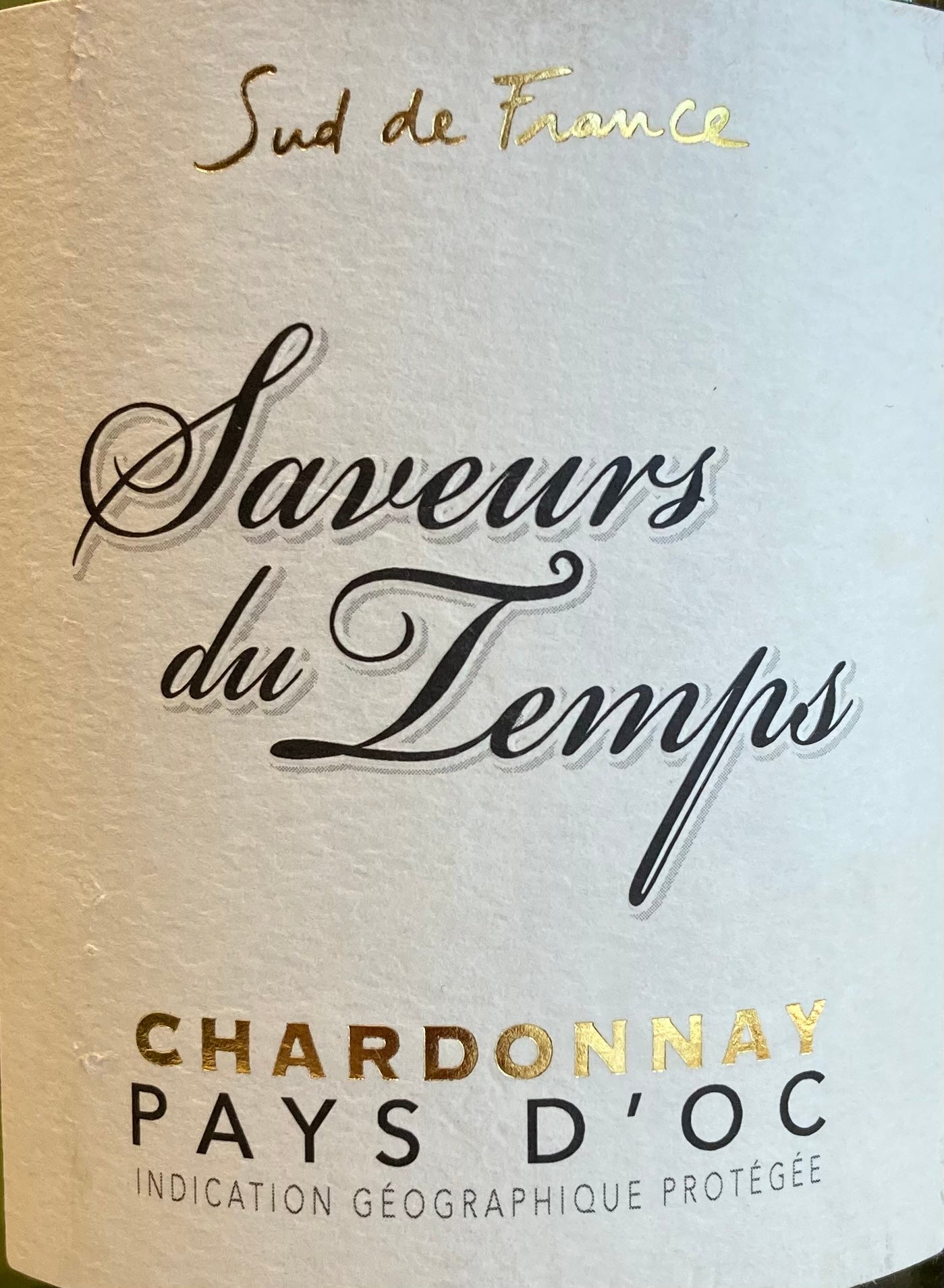 Saveurs du Temps - Chardonnay
