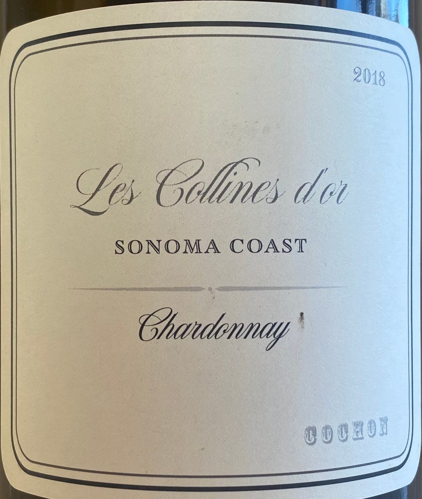 Cochon 'Les Collines d'Or' - Chardonnay