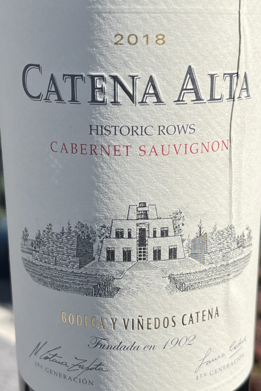 Catena Alta 'Historic Rows' Cabernet Sauvignon