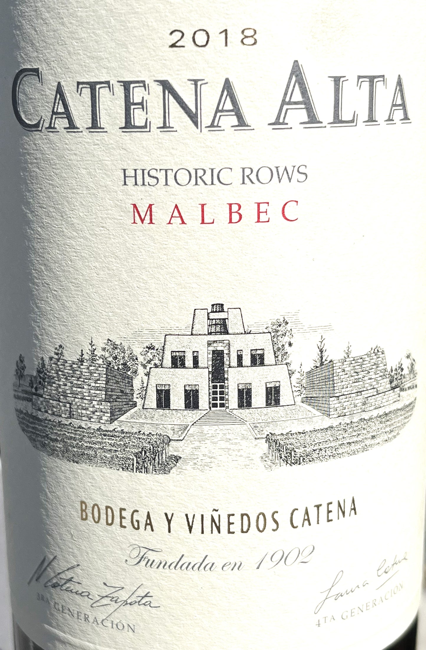 Catena Alta 'Historic Rows' Malbec