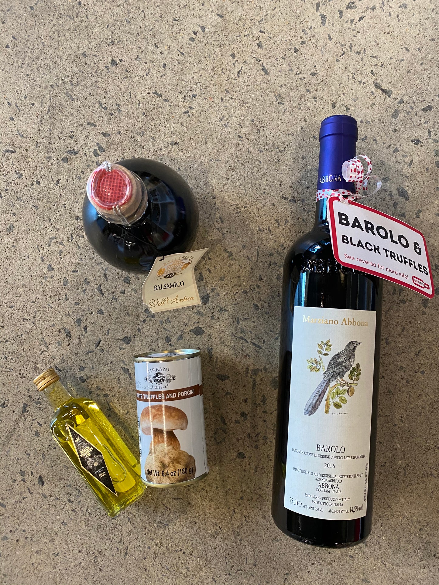 Barolo and Truffles Basket