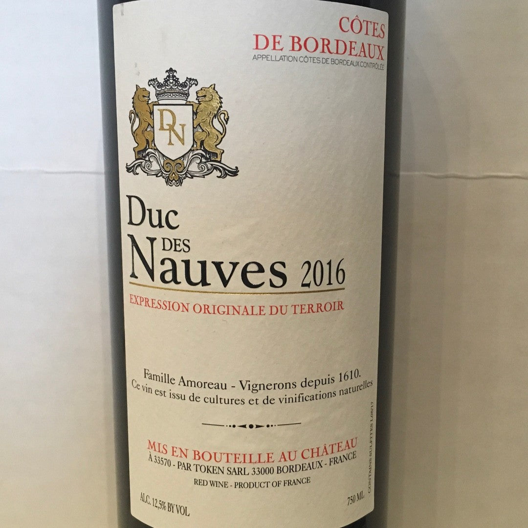 Duc des Nauves - Cotes de Bordeaux