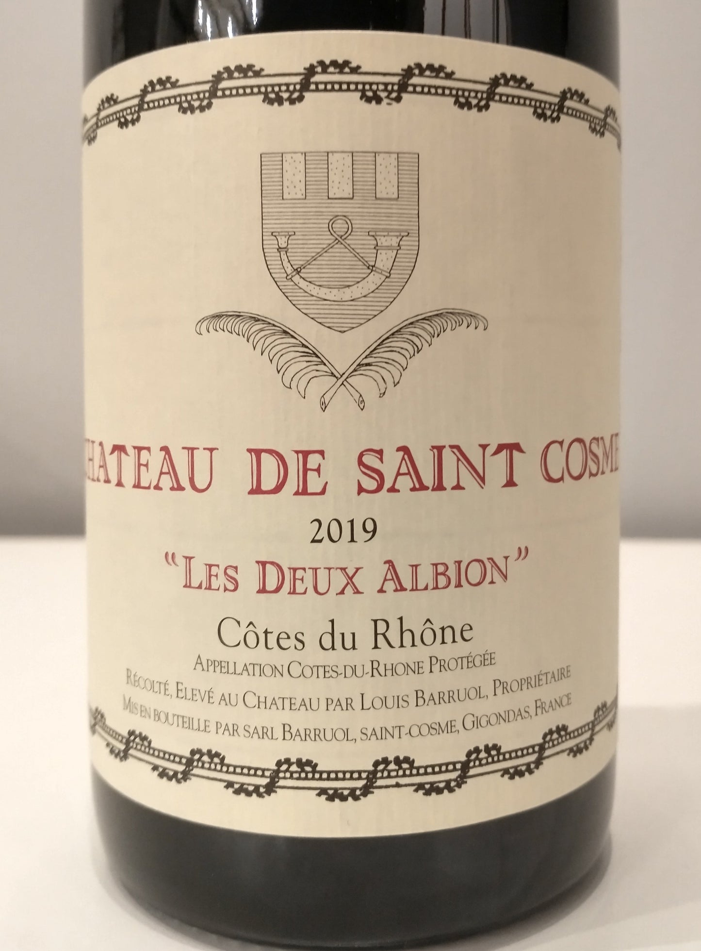 Château de Saint Cosme "Les Deux Albion" - Côtes du Rhône Red Blend