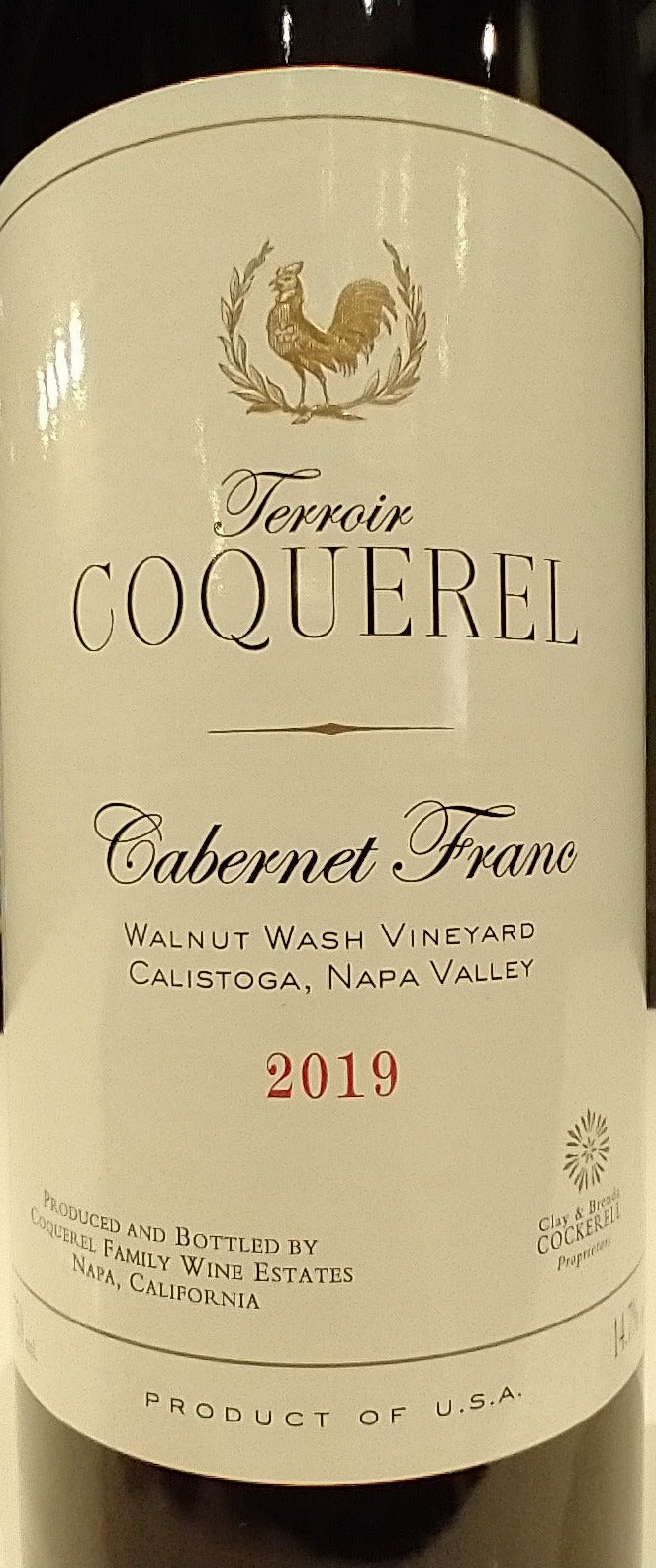 Coquerel Estate 'Walnut Wash' - Cabernet Franc