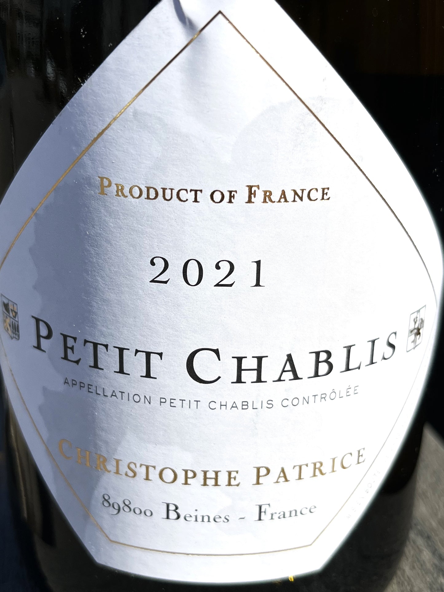 Christophe Patrice - 2021 Petit Chablis