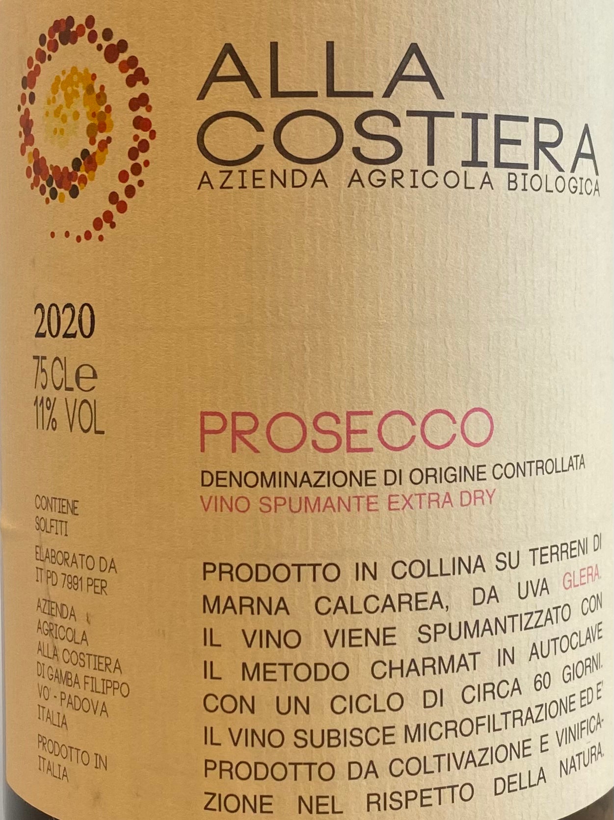 Alla Costiera - Prosecco