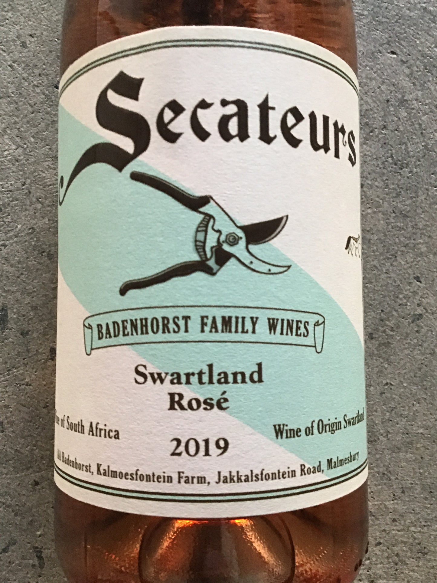 Badenhorst 'Secateurs' - Cinsault Rosé - Swartland