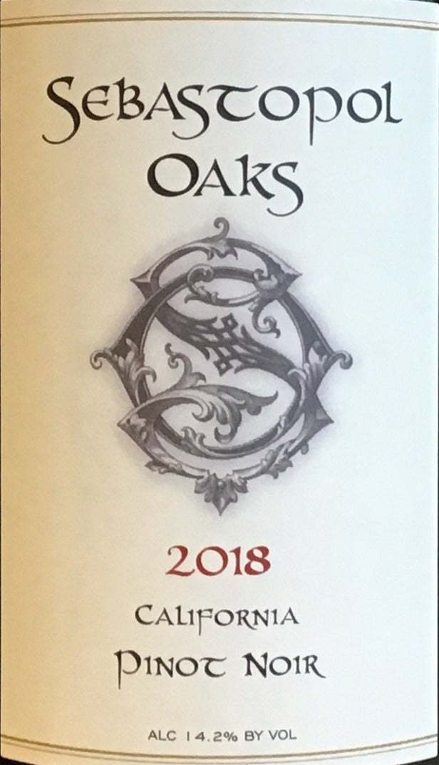 Sebastopol Oaks - Pinot Noir