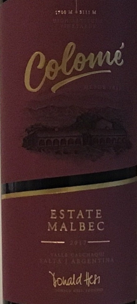 Colome 'Estate' - Malbec
