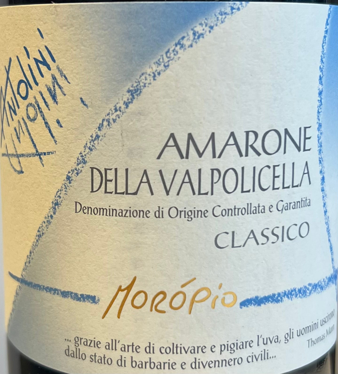 Antolini 'Moropio' - Amarone della Valpolicella