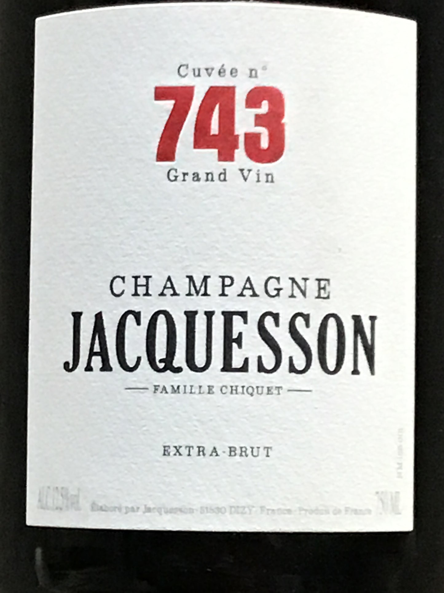Jacquesson 'Cuvée 743' - Champagne
