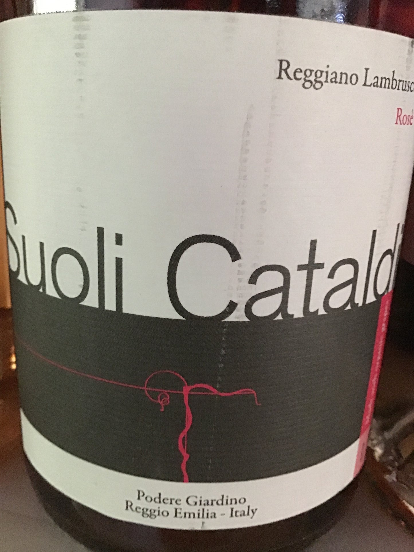 Podere Giardino 'Suoli Cataldi' - Lambrusco Reggiano Rose