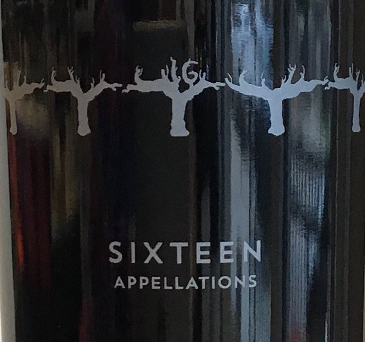 Italics 'Sixteen Appellations' - Napa Valley