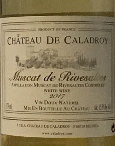 Chateau de Caladroy - Muscat de Rivesaltes 375ml