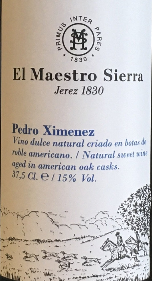 El Maestro Sierra - Pedro Ximenez - Sherry 375ml