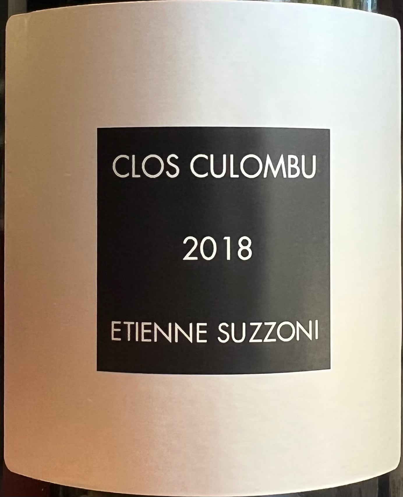 Etienne Suzzoni 'Clos Culombu' - Corsica