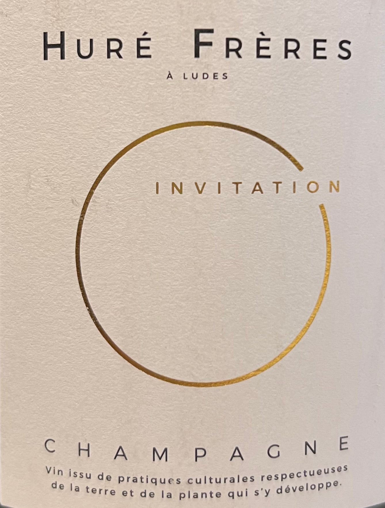 Hure Freres 'Invitation' Brut - 1.5L