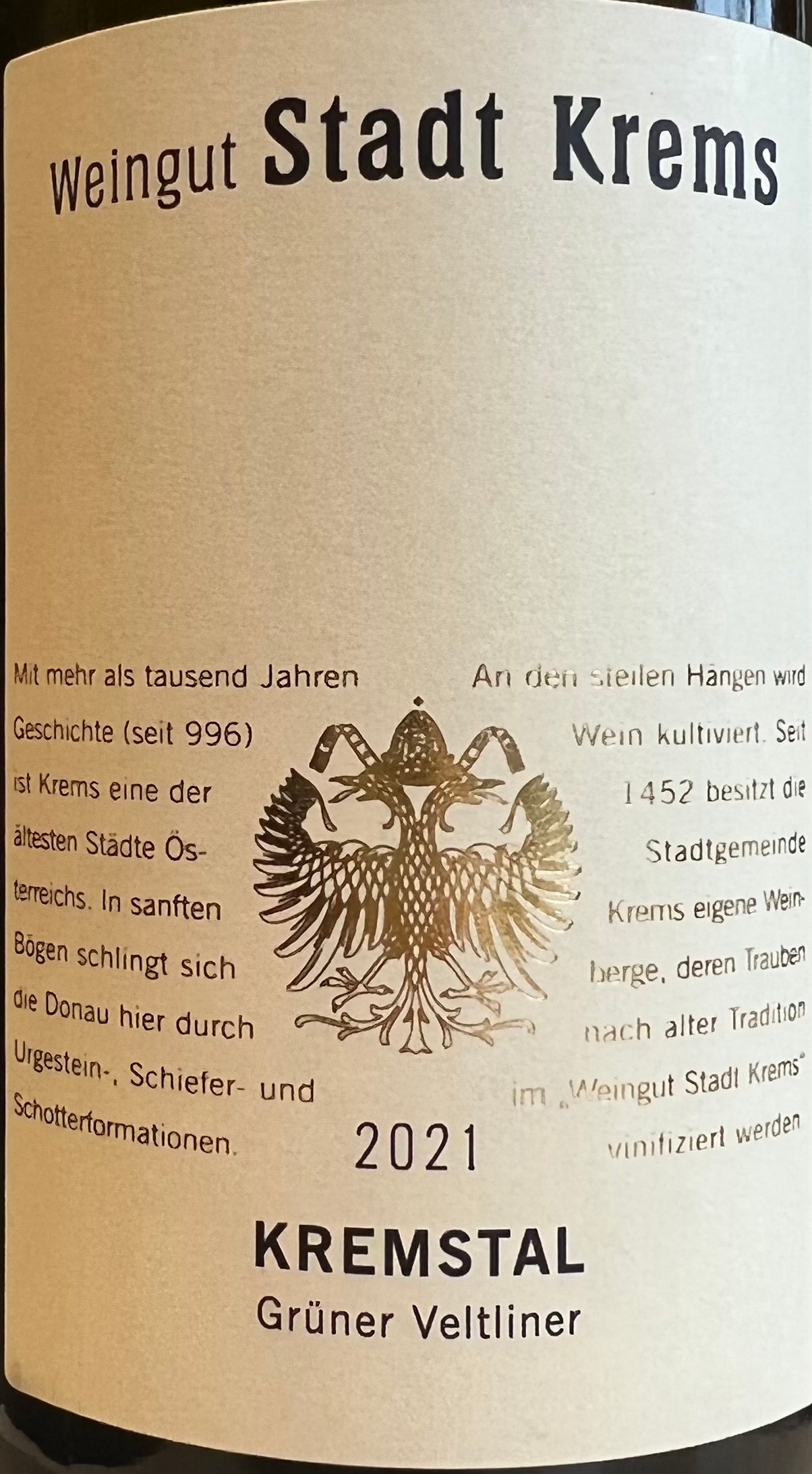 Stadt Krems - Gruner Veltliner