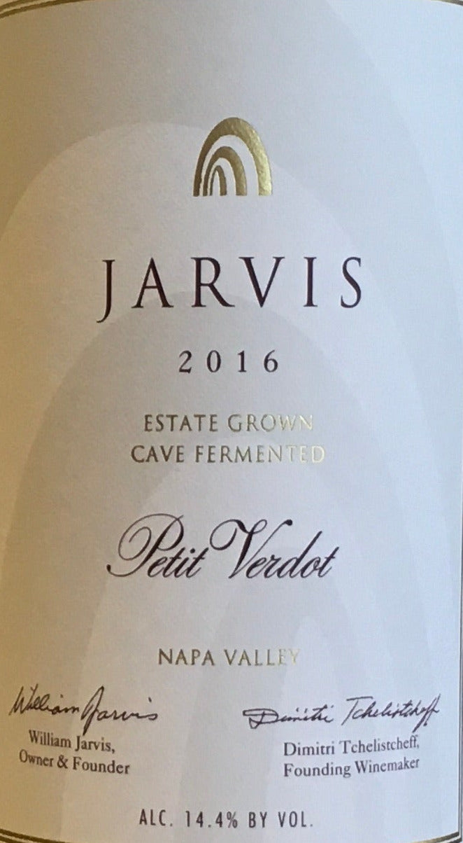 Jarvis - Petit Verdot – Napa