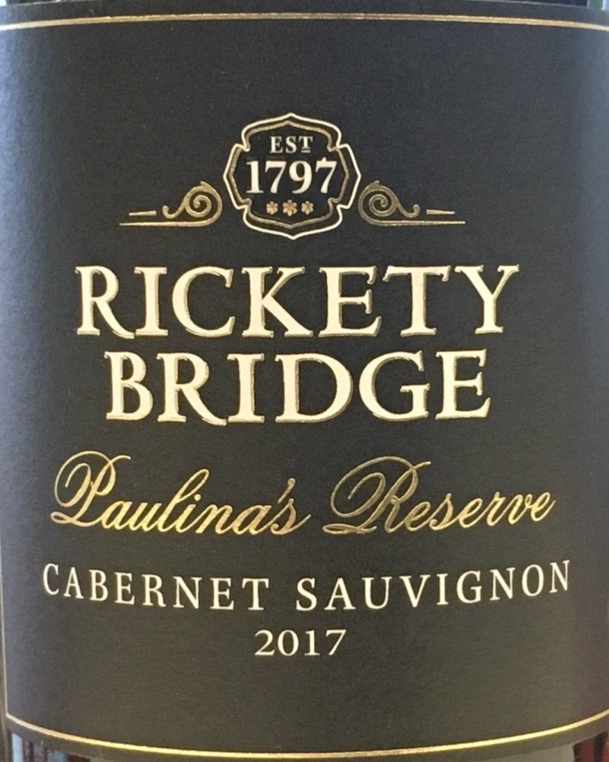 Rickety Bridge 'Paulina's Reserve' - Cabernet Sauvignon