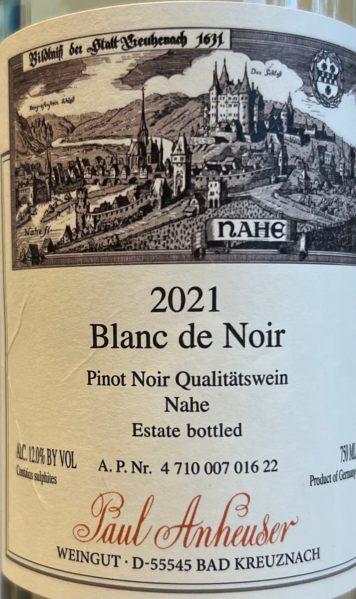 Paul Anheuser Pinot Noir Blanc The Wine Feed