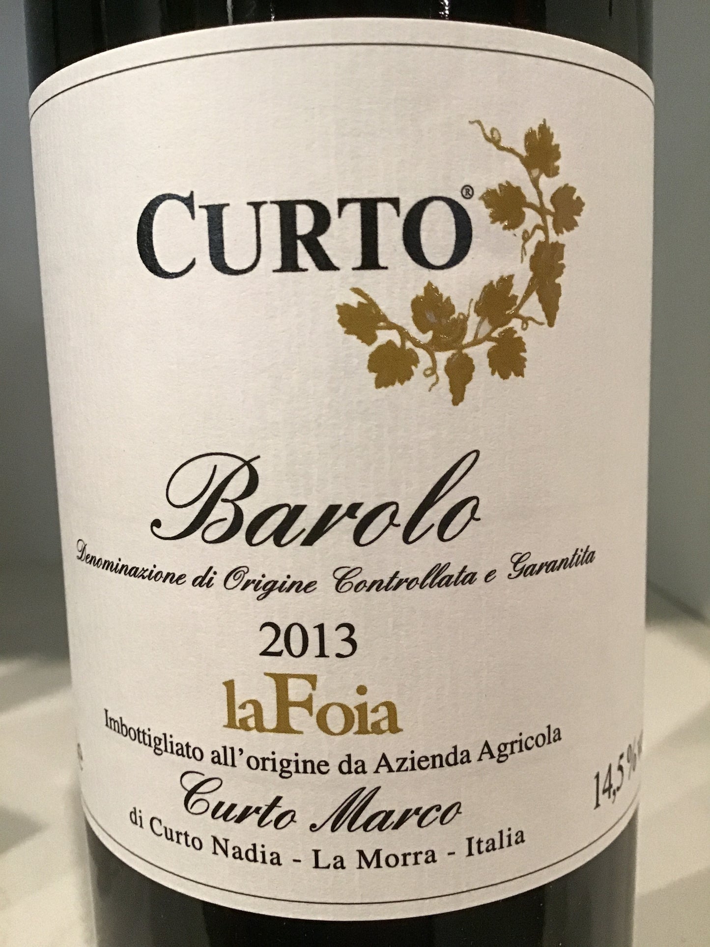 Curto "La Foia" - Barolo